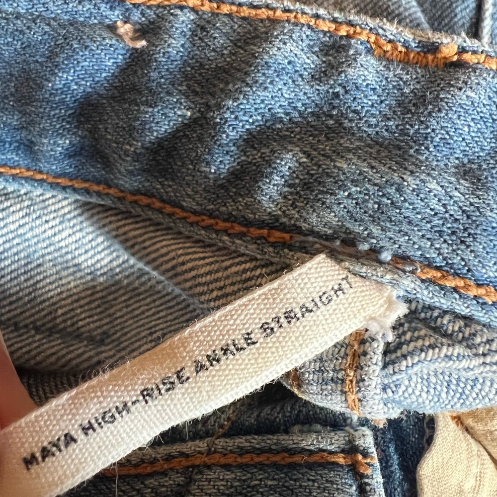 rag & bone New York Maya High-Rise Ankle Straight Jeans
Size 26 - Picture 6 of 6